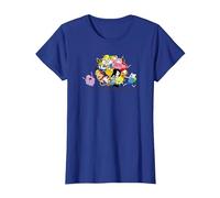 Adventure Time Glob Ball Camiseta, Mujer, Azul Real, XS
