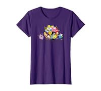Adventure Time Glob Ball Camiseta, Mujer, Morado, M