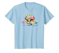 Adventure Time Glob Ball Camiseta, Niños, Azul Bebé, 8 años