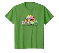 Adventure Time Glob Ball Camiseta, Niños, Hierba, 12 años