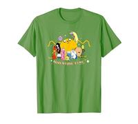 Adventure Time Outstretched Camiseta, Hombre, Hierba, S