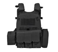 Adventure Vest Kids - 45 x 35 cm Army Assault Vest | Kids Army AssaultVest Oxford Cloth actical Combat Adjustable Airsoft Paintball Outdoor Play Uniform Boys Girls Gear