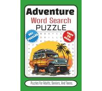 Adventure word search puzzle book: Fun and Educational Puzzles to Boost Vocabulary and Spelling Skills for Adults, Teens and Seniors | 110 Pages, 6 x ... for Vacations, Holidays and Free Time. s