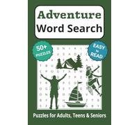 Adventure Word Search Puzzle Book: Search with Easy to Read Print about Adventure, hiking, camping, sailing and more | 6x9 inches, 110 pages | 50+ ... Gifts for Vacations, Holidays & Free Times