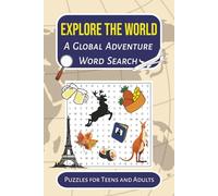 Adventure Word Search Puzzle Book: Word Puzzles with Easy to Read Print about Adventure, Countries, Travelling and More | 6x9 inches, 110 pages | 50+ ... Gift for Vacations, Holidays and Spare Time.