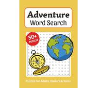 Adventure Word Search: Word Searches about Adventure, Camping, Explore and More, 6x9 ,110 pages, Easy to Read Print, Solutions Included, Gift for Camping, Holidays and Free Times