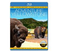 ADVENTURE YELLOWSTONE - The World's Most Popular National Park (Limited Edition - Filmed in 4K ULTRA HD) [Blu-ray] [NTSC] [Region Free] [Reino Unido]