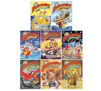 Adventuremice Series 8 Books Collection Set by Philip Reeve & Sarah McIntyre (Of Mice and Mummies, Mice on the Ice, Mousehole to the Centre of the Earth, Mice on the Moon, The Ghostly Galleon, & More)