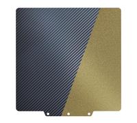 Adventurer 5M PEO+PWT Placa de construcción, lámina adhesiva magnética flexible PEI+PET, alfombrilla de plataforma calefactada para FLASHFORGE Adventurer 5M/5M Pro,235x235mm sin base