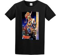 Adventures in Babysitting Comedy Movie Cotton Round Neck tee Tshirts Camisetas y Tops for Men Black(Large)