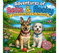 Adventures of Bella & Rocky: A Cozy Coloring Book of Two Best Friends