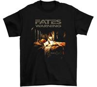 adver New Inspired Fates Warning Parallels Cotton Black Unisex T-Tshirts Camisetas y Tops V696(X-Large)