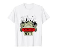 Advertencia Divertida Que no llamo 9-1-1 Camiseta