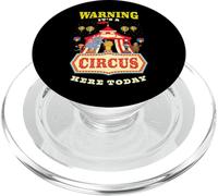 Advertencia Hoy es un Circo aquí Fiesta de cumpleaños de Car PopSockets PopGrip para MagSafe