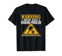 Advertencia: podría Tener un Problema de hundimiento Pickleball Camiseta