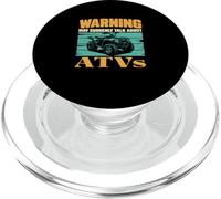 Advertencia Puede Hablar repentinamente sobre ATV Todo Terreno Quad Bikers PopSockets PopGrip para MagSafe