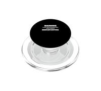 Advertencia, Puedo Hablar de un Entusiasta astuto PopSockets PopGrip para MagSafe