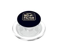 Advertencia Sin Filtro Pregunte bajo su Propio Riesgo Divertido Sarcástico PopSockets PopGrip para MagSafe