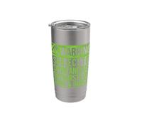 ADVERTENCIA SUJETO ARRBOS ESPONTÁNEOS DE CANCIÓN Y DANZA Meme Vaso térmico de acero inoxidable de doble pared