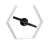 Advertise - Proyector de holograma de ventilador 3D con funda para tienda, bar, fiesta, resolución 1024 x 1024, tamaño de pantalla de 28 cm
