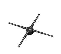 Advertise - Proyector de ventilador holográfico 3D HD de 65 cm, letrero LED, soporte holográfico, reproductor de video, tienda de video
