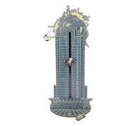 Adviento 2023 para Navidad | Hans Gruber Falling Off Nakatomi Plaza Adviento 24 días | Cuenta Regresiva Navidad Madera para decoración del hogar