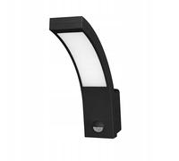 Adviti PIRYT LED Aplique Pared Exterior con Sensor de Movimiento 140° 800lm IP54 4000K (Negro)