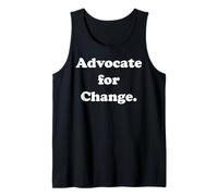Advocate For Change Social Awareness Movement Camiseta sin Mangas
