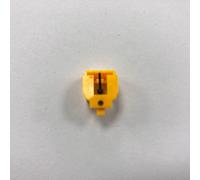 Advokingtap 1 aguja ovalada ATN3600LE de repuesto para tocadiscos compatible con AUDIO-TECHNICA ALE33 AT-LP60X AT-LP60 AT-PL300 Series, negro, para vinilo (amarillo)