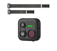 Advokingtap 1-Pack Control Remoto Inalámbrico Para Insta360 Para DJI Para Con 50M Alcance Y Correa De Muñeca PC Nylon Negro Para Deportes Al Aire Libre