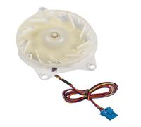 Advokingtap 1 unid refrigerador evaporador ventilador motor EAU64824806 para LG 12 V 1 A DC bajo ruido eficiente refrigeración ABS blanco aparato de cocina