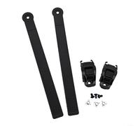 Advokingtap 2 correas de repuesto para snowboard con 2 hebillas con tornillos para un mejor apoyo para snowboard y patines de ruedas, bueno para entusiastas del snowboard (225 x 20 mm)