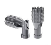 Advokingtap 2 joysticks plegables y telescópicos de aleación para control remoto potensic, compactos 228 x 08 x 06 cm, color gris plateado, precisión mejorada para volar (gris)