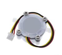 Advokingtap 2 unids yf-s401 medidor de flujo de agua sensor de flujo para máquina de café purificador en tiempo real ABS blanco 576 x 267 cm uso en la cocina