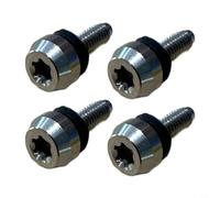 Advokingtap 4 pernos de tornillo de peso de golf compatibles con conductores TaylorMade y maderas de Fairway, rosca M5, 10 mm de longitud, afinación de precisión de 1 g