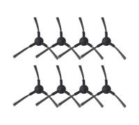 Advokingtap 8 cepillos laterales de repuesto para aspiradora robot Monsga Ms1 Max, herramientas de limpieza de esquinas de nailon para mejorar el rendimiento de barrido de bordes en el hogar pelo de