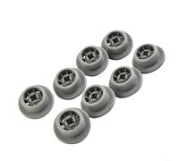 Advokingtap 8 ruedas inferiores para lavavajillas de 35 mm de diámetro, eje central de 5 mm, compatible con HOTPOINT para INDESIT para Bosch para NEFF para SIEMENS C00210742, para cocina
