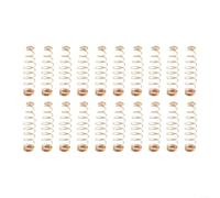 Advokingtap 90 resortes de martillo de alambre de cobre para reparación de acción de piano vertical, piezas de repuesto de metal dorado para afinación y restauración, 25 x 6 mm (longitud 24 mm)