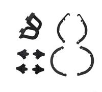 Advokingtap Accesorio de protección contra colisiones Kit de protección para Dji Neo 2 con parachoques de impacto, cubierta de PC resistente a los arañazos y trípode plegable para una mayor