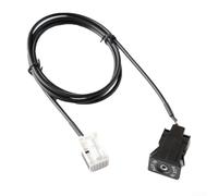 Advokingtap Cable adaptador AUX de 12 pines para vehículos de la serie E60 incluyendo E63 E64 E65 E66 para una experiencia de audio óptima