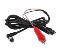 Advokingtap Cable de alimentación eléctrico para carrete de pesca Daiwa, conector de codo de 90°, cable de cobre puro de 2 núcleos, 1,5 mm², 2 m/2,5 m (2 m)