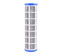 Advokingtap Cartucho de filtro de malla de acero inoxidable de 10 pulgadas para el prefiltro del purificador del agua, blanco, retiro eficiente de la partícula para la fabricación industrial