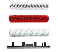 Advokingtap Cepillo de rodillo de repuesto para cepillo principal compatible con limpiador de suelos Karcher BR30/4C para azulejos, piedra, cemento, 300 mm (D)