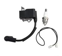 Advokingtap Conjunto de bobina de encendido 3 unidades para trituradora E400 PB-2455 soplador de hojas reemplaza 125B 125BVX HB281 585836101 Material Precisión Ajuste 3 piezas para equipo de jardín