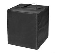 Advokingtap Cubierta antipolvo para freidora T-fal, protector de nailon 600D resistente al calor con asa, se adapta a unidades de 1378 x 1575 x 122 pulgadas, negro, almacenamiento de cocina