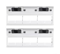 Advokingtap Cubierta de cepillo principal de repuesto para Ecovacs para Deebot para T20 para OMNI Robot Partes de aspiradora, accesorios, fácil de instalar (paquete de 2)