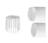 Advokingtap Cubierta de drenaje de piso de acero inoxidable, filtro de tubería de alcantarillado de malla resistente a la corrosión para tuberías de 50 75 110 160 180 200 mm, malla de drenaje al aire