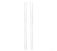 Advokingtap Cubierta de tiras de rejilla delantera para BMW E60 E65 E66 ABS Construcción Mejora la apariencia del vehículo Varios colores Fácil de instalar (blanco)