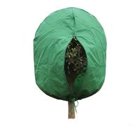 Advokingtap Cubierta reutilizable para plantas de invierno con cremallera y cordón para protección contra heladas y animales, 71 x 47 a 118 x 118 pulgadas (71 x 63 pulgadas)