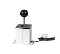 Advokingtap Emulador USB para Logitech para G29 para G27 G920 para Thrustmaster T300RS GT, perilla de palanca de cambios de metal para simuladores de carreras, 6+R 7+R (6 velocidades)